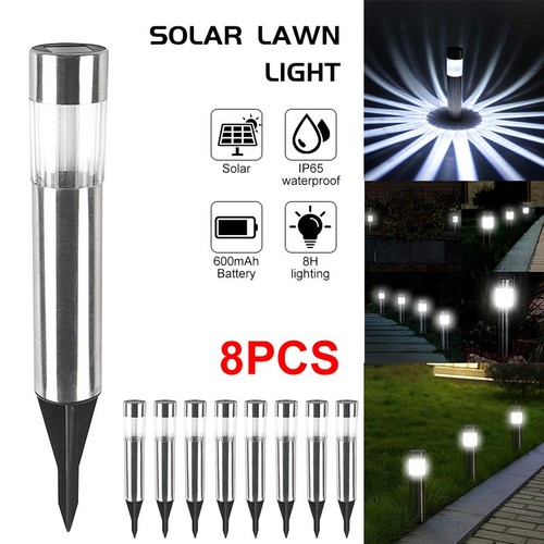 Solarleuchte garten edelstahl - solarleuchte,