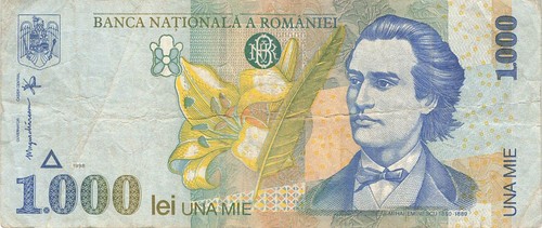 Rumänien romania 1000 - romania, lei