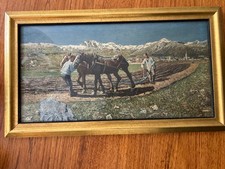 Giovanni Segantini Bauer mit