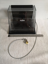 Zippo Display Aufsteller Feuerzeug Vitrine Ladenwerbung Vintage