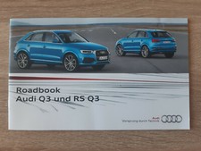 AUDI Q3 RS Q3 Q 3 Road Book 2000+ Press Kit Media Lunch Test Audiforum München