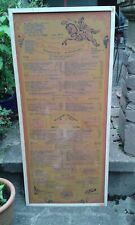 ALTE *SPEISEKARTE aus SÜDAFRIKA *von 1970/80 Jahren, RARITÄT und SELTEN