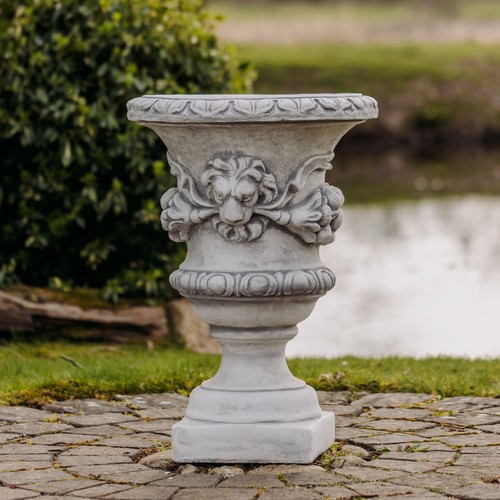 Pflanzgefäß vase löwenkopf - vase,
