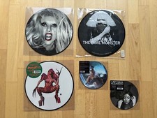 5x Vinyl Picture Disc, LADY GAGA, Fame Monster, Chromatica, etc. , sehr selten
