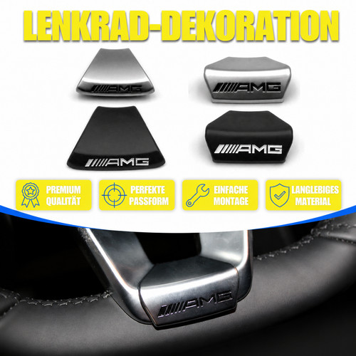 Lenkrad metallaufkleber amg - metallaufkleber,