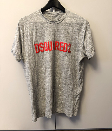 Dsquared2 herren shirt grau - herren, t-shirt