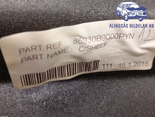 Hutablage hyundai - -,