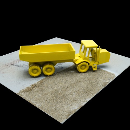 Spur dumper gelb - tt,