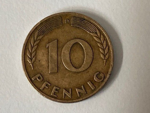 Pfennig 1950 d - 10,