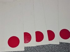 RARITÄT! 5x IKEA FASTBO Wandpaneele (OVP) –2 Seiten: ROT bzw. WEIß FLIESENOPTIK 