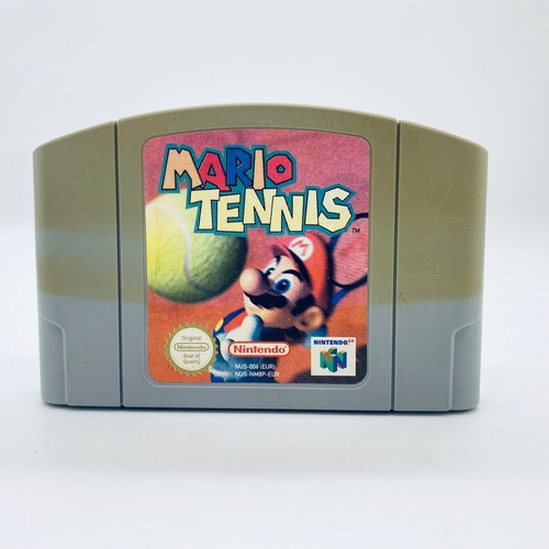 Mario tennis n64 - mario, nintendo