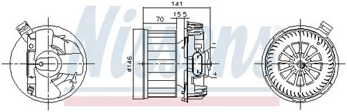 Innenraumgebläse 87619