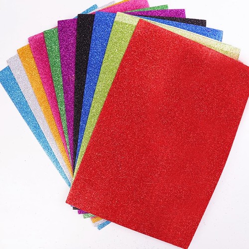 Blatt glitzerpapier a4 - 10,