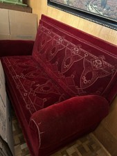Vintage sofa bordeaux - bordeaux, roter