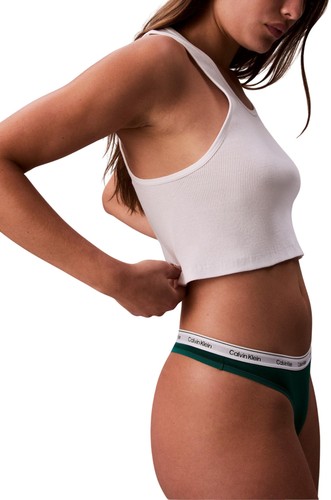 Damen thong calvin klein grün - calvin,