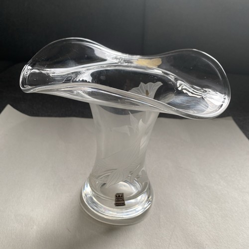 Eisch glas vase - vintage, 60er