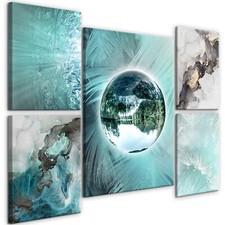 Abstrakt Blau Natur Modern