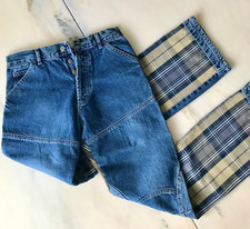 Jet Lag Herren Jeans Hose Gr. W29/L34 denim blau/karomuster