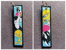 Looney Tunes Schlüsselanhänger Wendeseitig Sylvester / Tweety