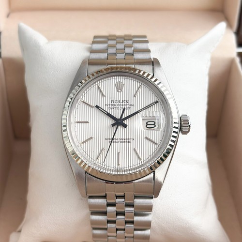 Rolex datejust 36mm silber - 36mm,