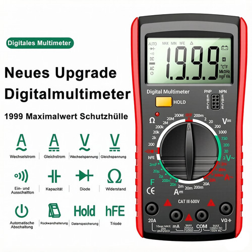 Lcd digital multimeter - lcd,