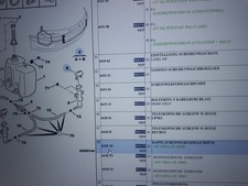 Scheinwerfer-Reinigungsanlage Abdeckung Stoßstange vorne , 406 Coupe´,6438A9,NEU
