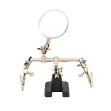 Löthilfe – Dritte Hand - mit Lupe für präzises Arbeiten – TOP Zustand