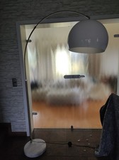 Bogenleuchte, Stehlampe riess-ambiente Lounge Lampe weißer Marmor