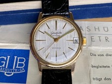 Glashütte GUB Automat Armbanduhr Full Set Kaliber 67.1 DDR Uhr Automatik Vintage