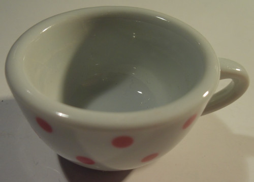 Puppenhaus tasse gepunktet - tasse,
