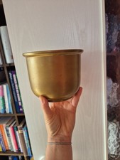 Übertopf Gold Made In Germany 195 15 Keramik