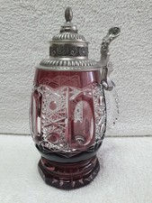 Kristallglas - Bierkrug mit