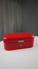 Wesco Brotbox Box Brotdose Rot Metalldose Aufbewahrungsdose