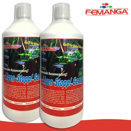 Femanga 2x1000ml algen stopp - femanga,