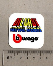 Aufkleber/Sticker burago DIE.Cast  Metal Model Modellautos Modellfahrzeuge