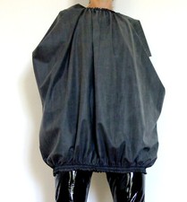 Schwarz gummi bondage top ohne - schwarz,