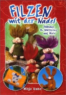 Filzen mit der nadel von - filzen, rabe