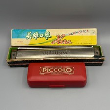 3x Mundharmonica Piccolo Rheingold Hero - Konvolut - Sammlung siehe Fotos