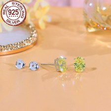 Olivgrüne CZ Ovalform