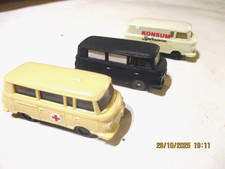 Modellbahn Spur H0 Fahrzeuge Set . Barkas B 1000, Umbau Fz aus SES, ESPEWE Mod.