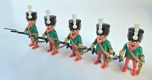 Playmobil 5 soldaten - /,