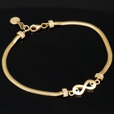 Infinity Goldarmband Armband
