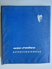 Vintage NSU Prinz I II III 4 Sportprinz Original-Werkstatthandbuch aus Archiv