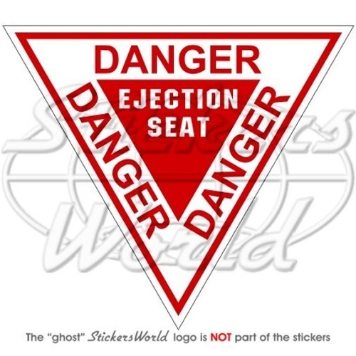 Danger ejection seat raf - seat,