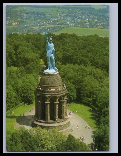 Ansichtskarte hermannsdenkmal - ansichtskarte,