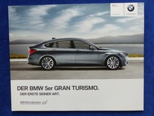 BMW 5er GT Gran Turismo Typ F07 MJ 2011 - Prospekt Brochure 02.2010