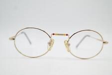 Vintage Brille BÄRENSTARKE BRILLENMODE 886 Gold Rot Gelb Oval Kinderbrille
