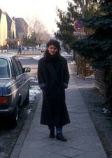 Katja Woywood am in Berlin