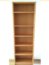 Ikea Billy Regal braun-rot / Buche 80 x 202 cm