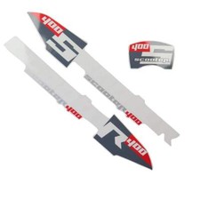 Aufkleber Sticker Dekor Schriftzug Logo Emblem Rex RS 400 Seitenverkleidung